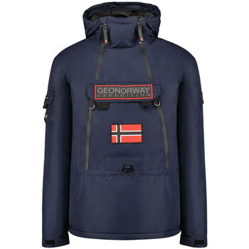 textil Herr Sweatjackets Geographical Norway Benyamine054 Man Navy Blå