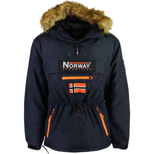 textil Herr Sweatjackets Geographical Norway Axpedition Man Navy Blå