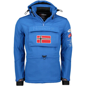 textil Herr Sweatjackets Geographical Norway Target005 Man Royal Blå