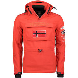 textil Herr Sweatjackets Geographical Norway Target005 Man Red Röd