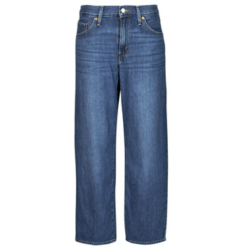 textil Dam Jeans flare Levi's BAGGY DAD Lightweight Blå