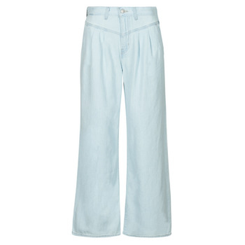 textil Dam Jeans flare Levi's FEATHERWEIGHT BAGGY Lightweight Blå