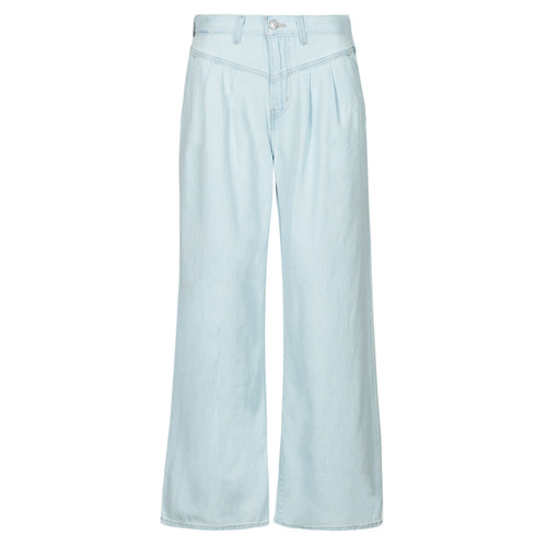 textil Dam Jeans flare Levi's FEATHERWEIGHT BAGGY Lightweight Blå