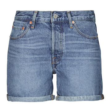 textil Dam Shorts / Bermudas Levi's 501® ROLLED SHORT Blå