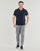 textil Herr Chinos / Carrot jeans Selected SLH172-SLIMTAPE BRODY LINEN PANT Blå