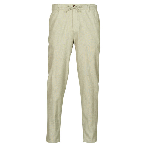 textil Herr Chinos / Carrot jeans Selected SLH172-SLIMTAPE BRODY LINEN PANT Beige