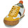 Skor Herr Sneakers Art CROSS SKY Vit / Gul / Orange