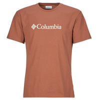 textil Herr T-shirts Columbia CSC Basic Logo Tee Brun