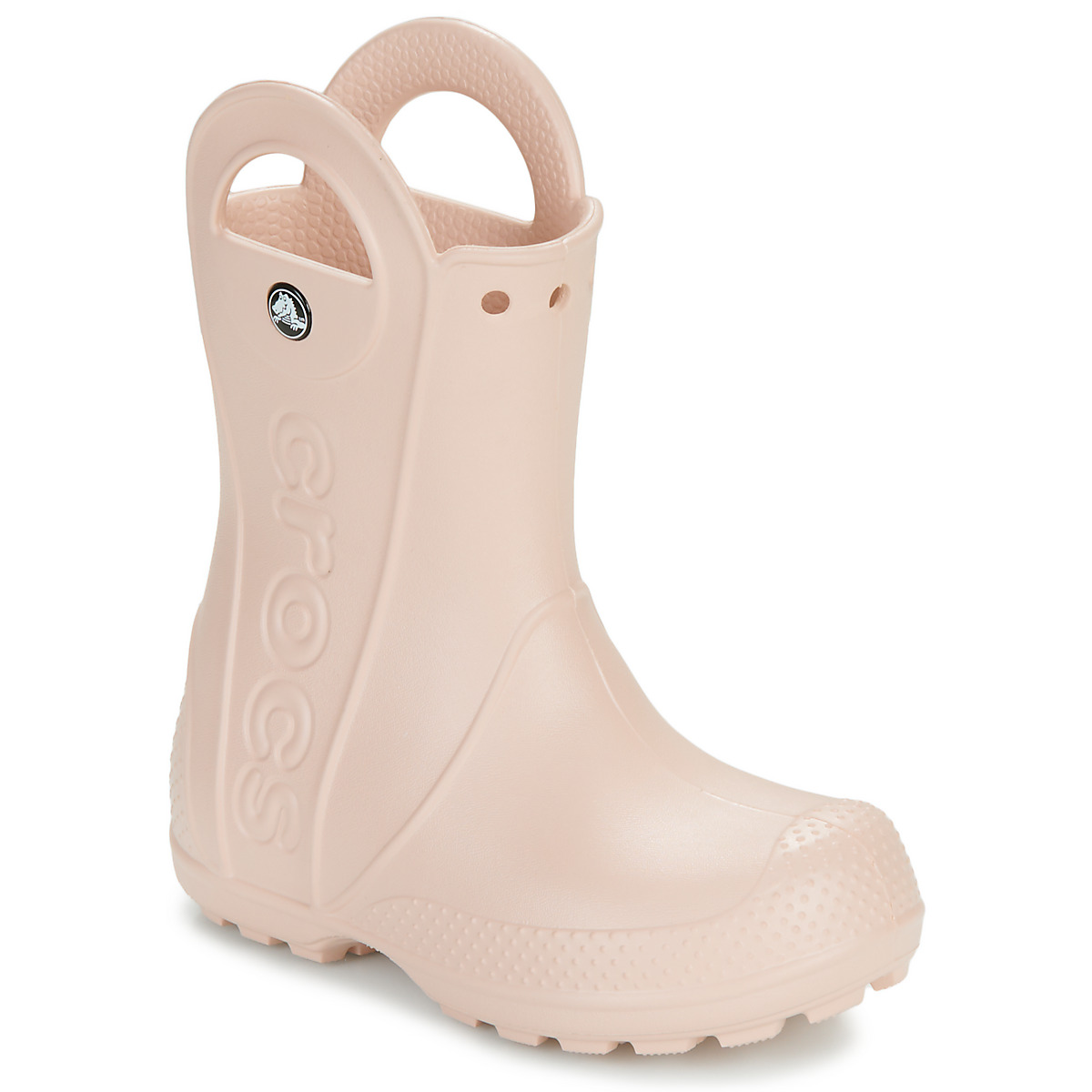 Skor Flickor Gummistövlar Crocs Handle It Rain Boot Kids Rosa