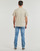textil T-shirts Converse CHUCK PATCH TEE BEACH STONE / WHITE Beige