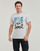 textil Herr T-shirts Replay M6810-000-22662 Vit