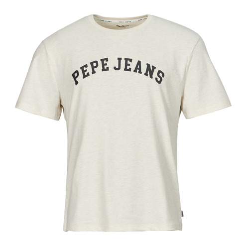textil Herr T-shirts Pepe jeans CHENDLER Vit