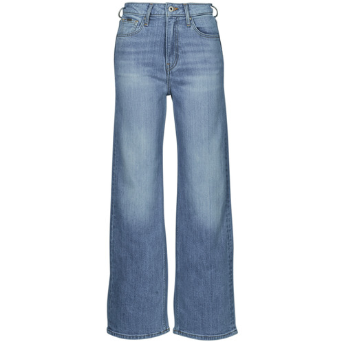textil Dam Jeans flare Pepe jeans WIDE LEG JEANS UHW Blå