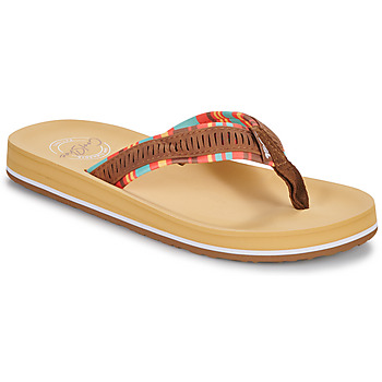 Skor Dam Flip-flops Cool shoe ARIA Brun / Flerfärgad