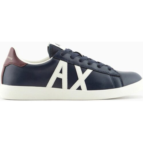 Skor Herr Sneakers EAX XUX016 XCC71 Blå