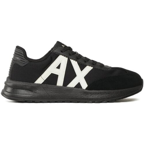 Skor Herr Sneakers EAX XUX071 XV527 Svart
