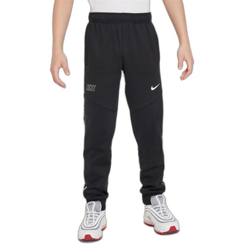 textil Pojkar Joggingbyxor Nike NIO  SPORTSWEAR REPEATDZ5623 Svart
