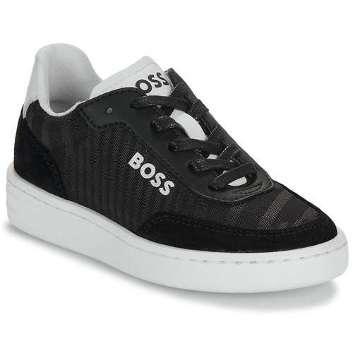 Skor Pojkar Sneakers BOSS CASUAL J50858 Svart