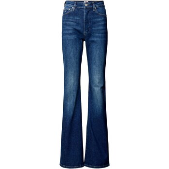 textil Dam Jeans Tommy Jeans VAQUERO SILVIA HIGH FLARE MUJER   DW0DW17156 Blå