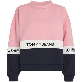 textil Dam Sweatshirts Tommy Hilfiger  Rosa