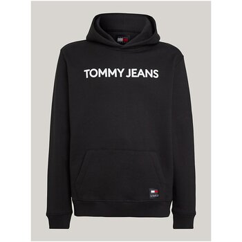 textil Herr Sweatshirts Tommy Jeans DM0DM18413 Svart