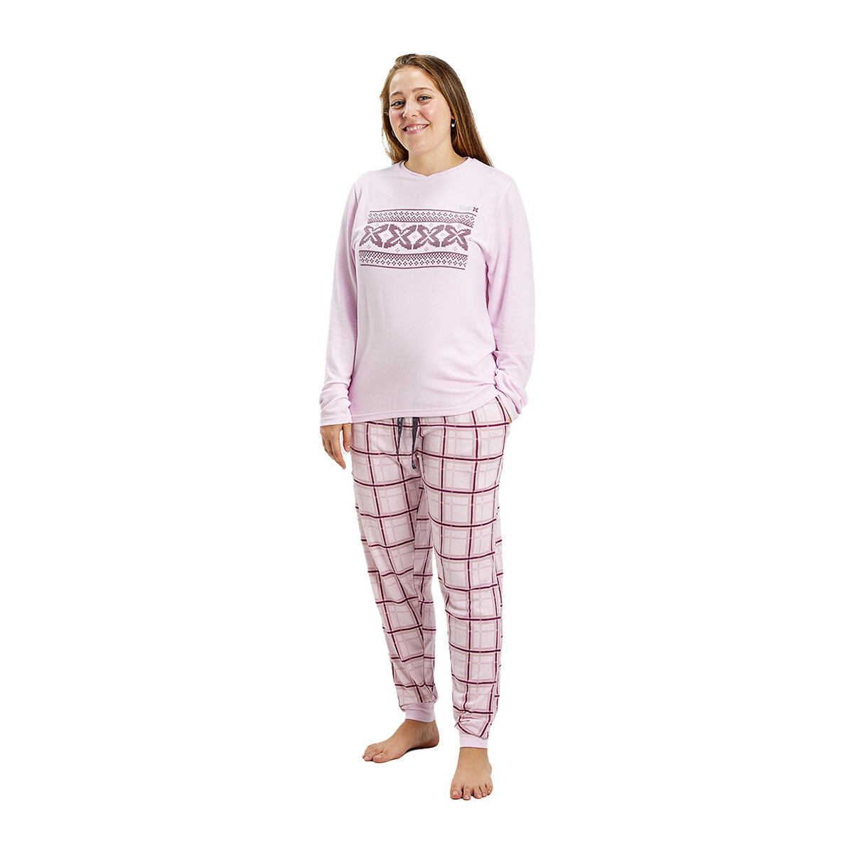 textil Dam Pyjamas/nattlinne Munich MUDP0100 Rosa