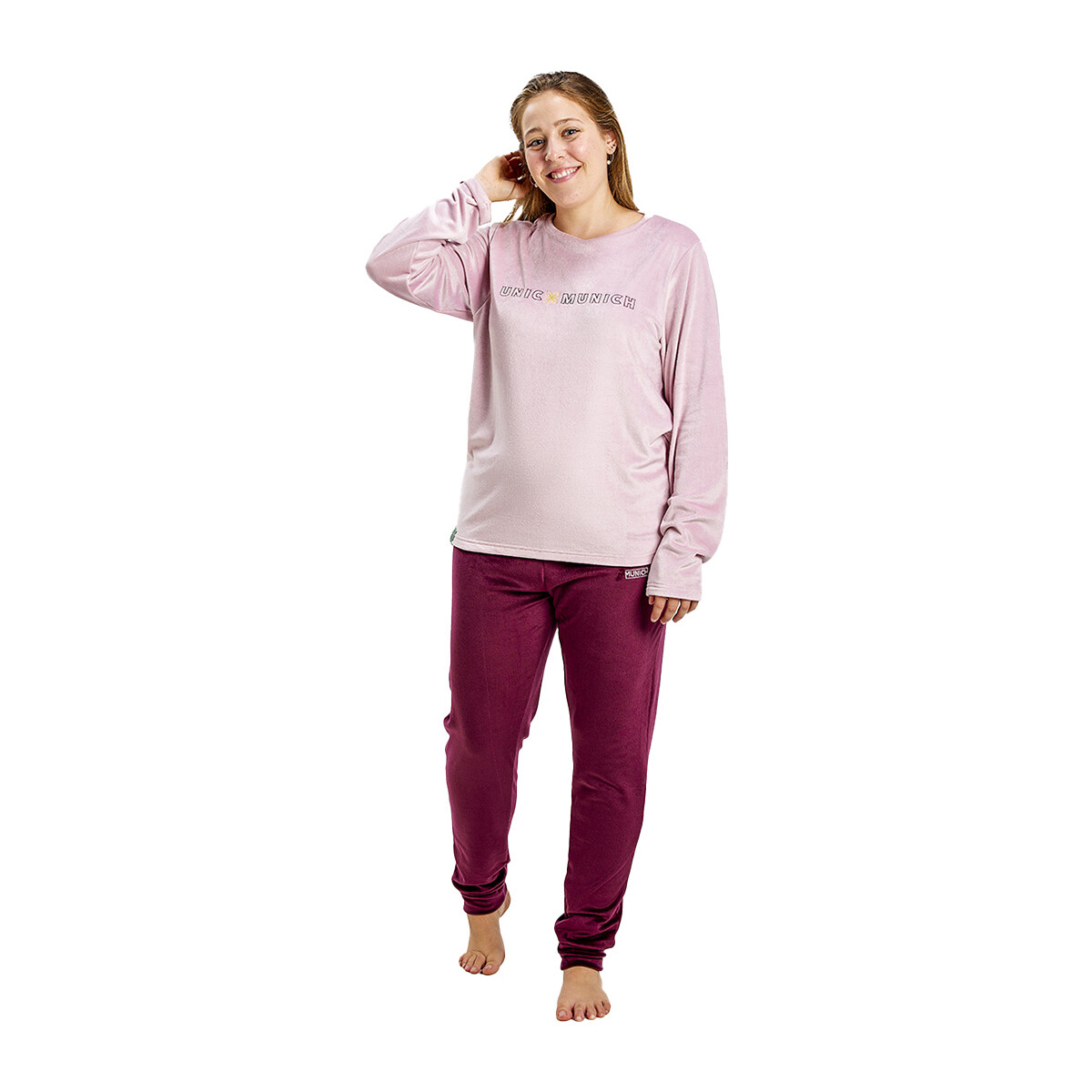 textil Dam Pyjamas/nattlinne Munich MUDP0302 Röd