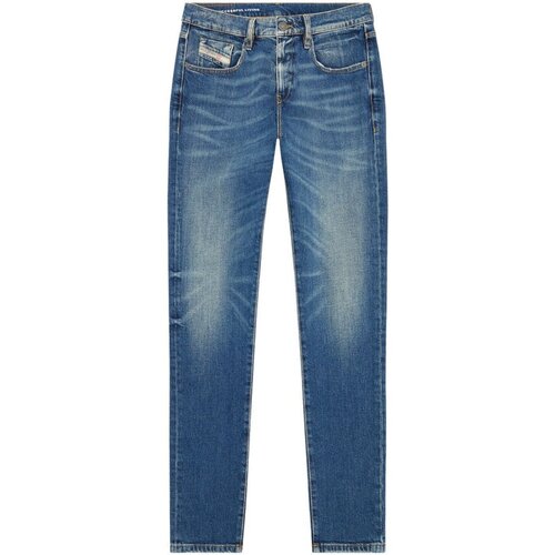 textil Herr Skinny Jeans Diesel D-STRUKT Blå