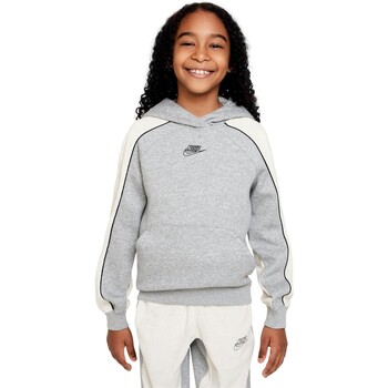 textil Pojkar Sweatshirts Nike NIO  AMPLIFY HOODIE FD3159 Grå