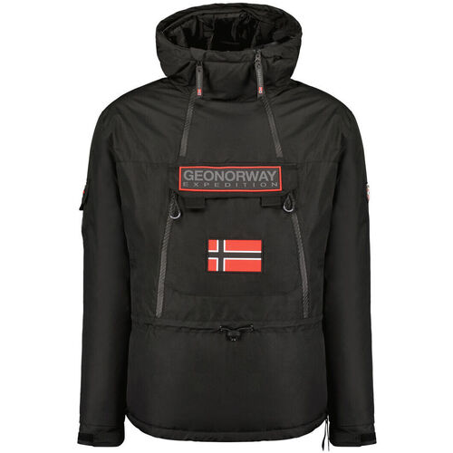 textil Herr Sweatjackets Geographical Norway Benyamine054 Man Black Svart