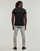 textil Herr T-shirts Versace Jeans Couture 76GAHG00 Svart / Vit