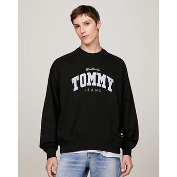 textil Herr Sweatshirts Tommy Hilfiger DM0DM18386BDS Svart