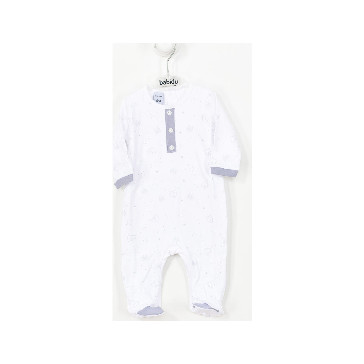 textil Flickor Pyjamas/nattlinne Babidu 11171-GRIS Flerfärgad