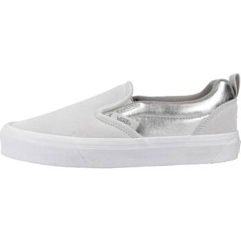 Skor Dam Sneakers Vans KNU SLIP Silver