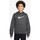 textil Pojkar Sweatshirts Nike NIOS  THERMA-FIT SPORTSWEAR CLUB FLEECE FD3893 Svart