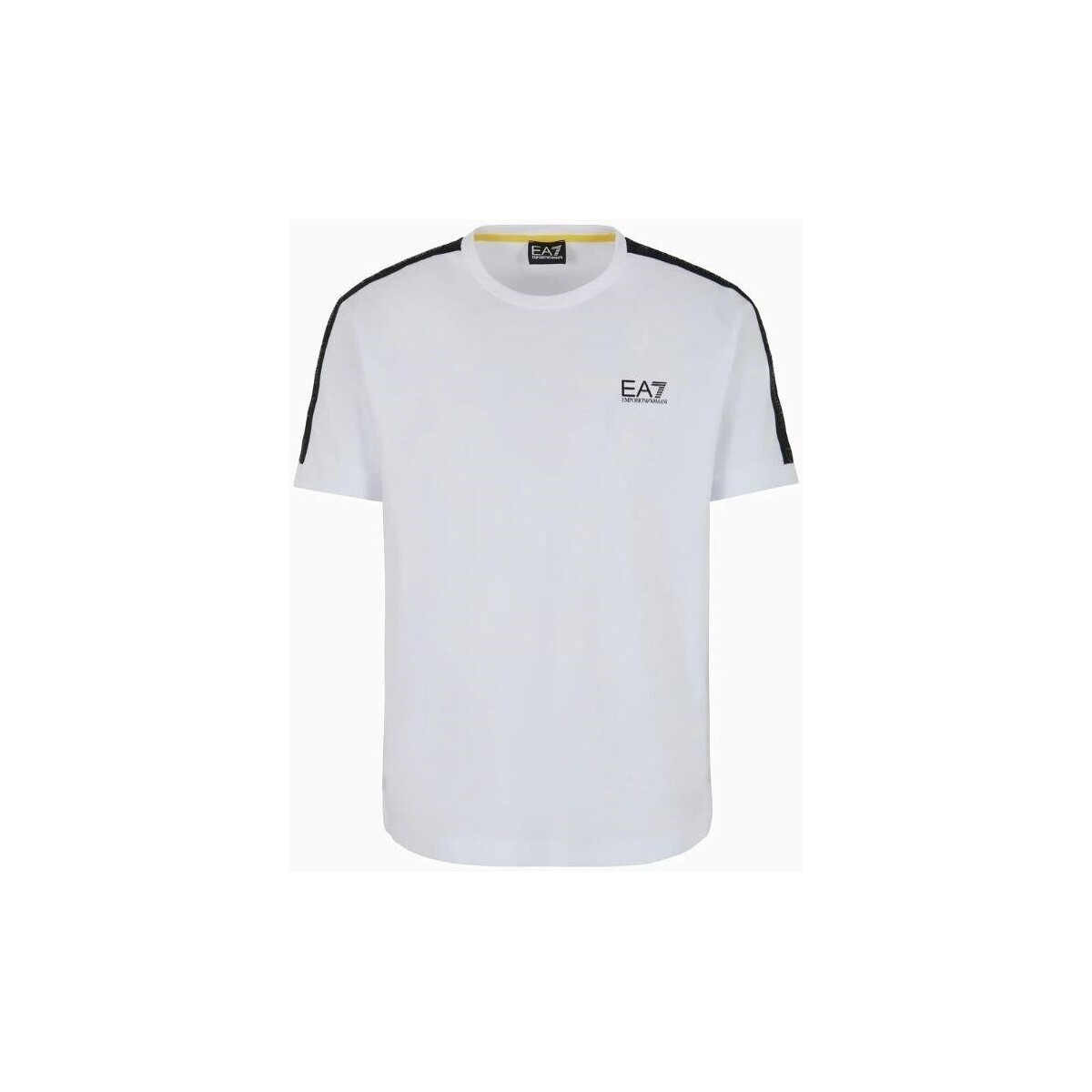textil Herr T-shirts Emporio Armani EA7 3DPT35 PJ02Z Vit