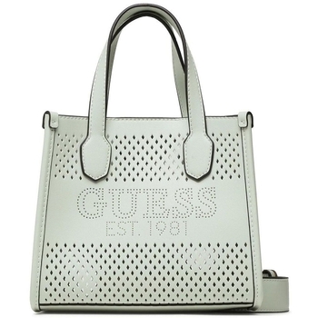 Guess KATEY PERF SMALL TOTE Grön
