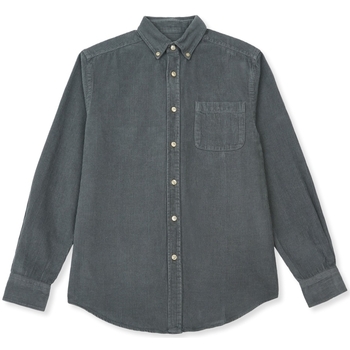 textil Herr Långärmade skjortor Portuguese Flannel Lobo Shirt - Antracite Grå