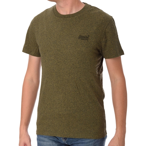 textil Herr T-shirts Superdry 235246 Grön