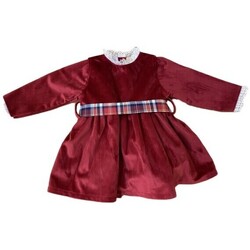 textil Flickor Klänningar Baby Fashion 28057-00 Röd