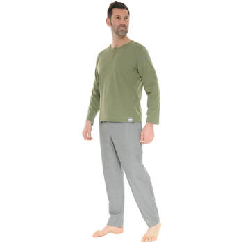 textil Herr Pyjamas/nattlinne Pilus BASTIAN Grön