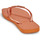 Skor Dam Flip-flops Havaianas SLIM SQUARE GLITTER Orange