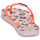 Skor Flickor Flip-flops Havaianas KIDS SLIM GLITTER Rosa / Svart