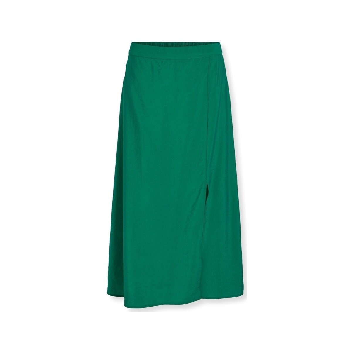 textil Dam Kjolar Vila Milla Midi Skirt - Ultramarine Green Grön