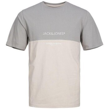 textil Herr T-shirts Jack & Jones 12250703 ERYDER BLOCKING TEE Flerfärgad