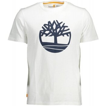 textil Herr T-shirts Timberland TB0A2C6S Vit