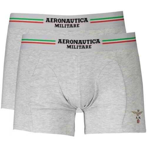 Underkläder Herr Boxershorts Aeronautica Militare SCOBX002J508 Grå