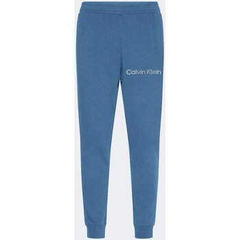 textil Herr Joggingbyxor Calvin Klein Jeans 00GMS2P606 Blå