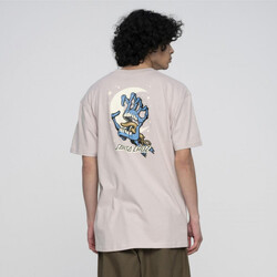 textil Herr T-shirts & Pikétröjor Santa Cruz Cosmic bone hand t-shirt Grå