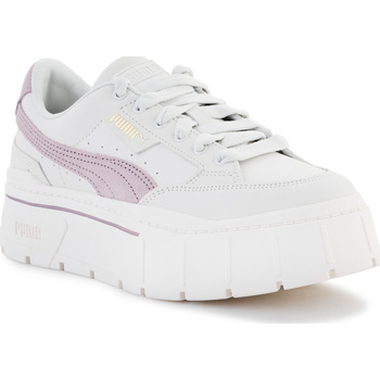 Skor Dam Sneakers Puma Mayze Stack Premium Whisper White Lilac 384421-01 Vit